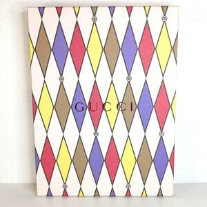 Gucci Argyle Diamond Print Empty Shirt Gift Box 12in x 16in x 2in